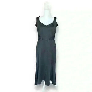 Alexa B Nite Women’s Black Mermaid Style Dress Size 14W NWT